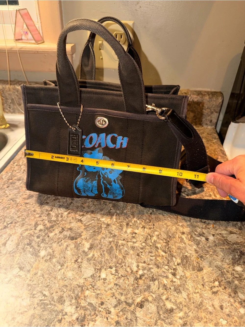 COACH LIL NAS X DROP canvas kitty tote 💙 - Picture 6 of 8